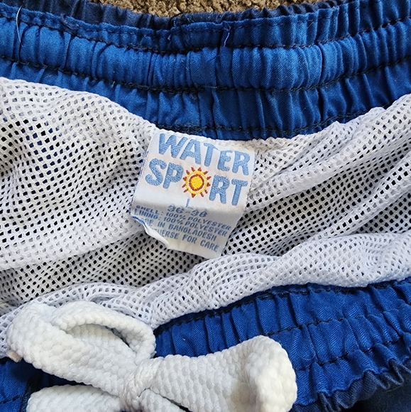 Royal Blue Swim Trunks, Men's L - Picture 3 of 5
